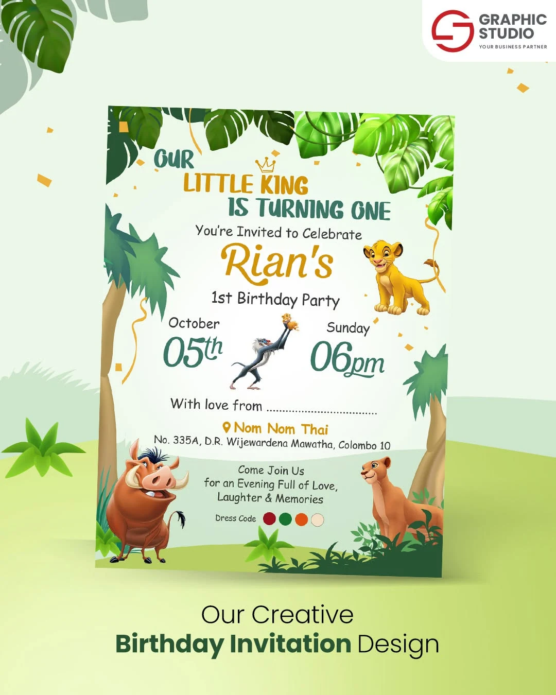 Birthday Invitation Design