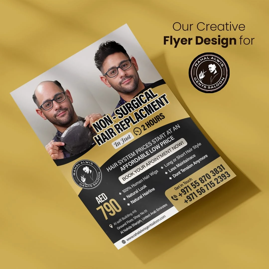 Rahal Alwis Salon — Flyer