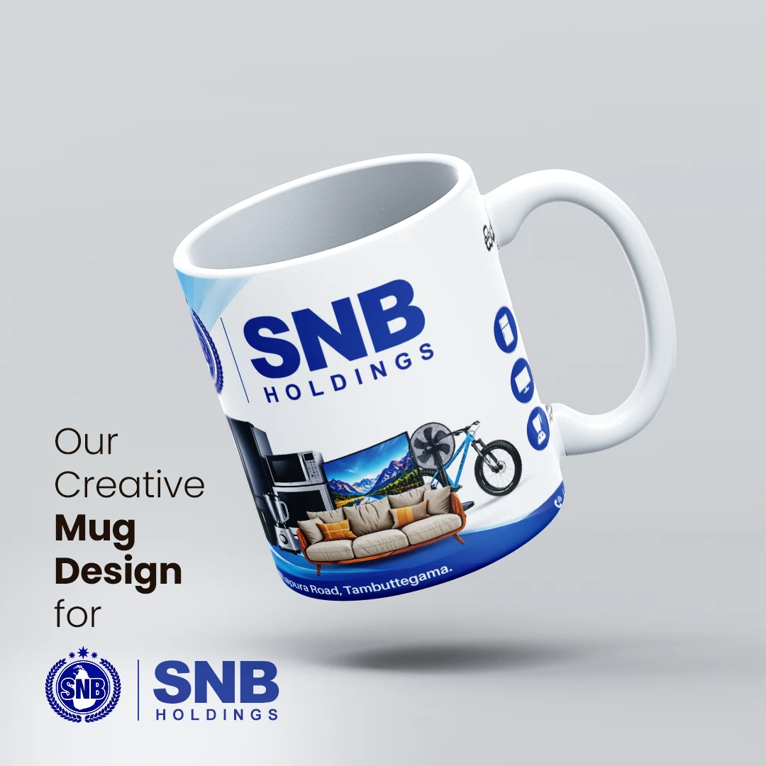 SNB Holdings — Custom Mug Design