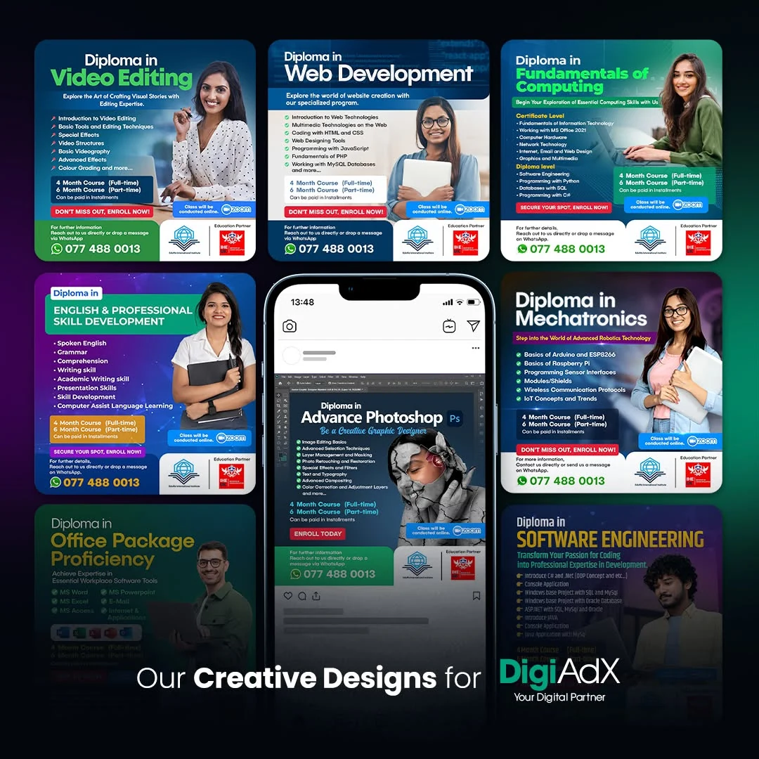 DigiAdX Course Designs